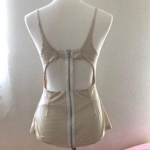 Cute tank top with interesting back